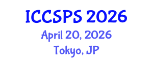 International Conference on Computer Science, Programming and Security (ICCSPS) April 20, 2026 - Tokyo, Japan International Conference on Computer Science, Programming and Security (ICCSPS) April 20, 2026 - Tokyo, Japan