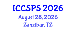 International Conference on Computer Science, Programming and Security (ICCSPS) August 28, 2026 - Zanzibar, Tanzania