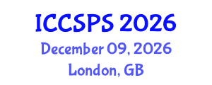 International Conference on Computer Science, Programming and Security (ICCSPS) December 09, 2026 - London, United Kingdom International Conference on Computer Science, Programming and Security (ICCSPS) December 09, 2026 - London, United Kingdom