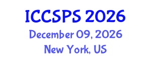 International Conference on Computer Science, Programming and Security (ICCSPS) December 09, 2026 - New York, United States International Conference on Computer Science, Programming and Security (ICCSPS) December 09, 2026 - New York, United States