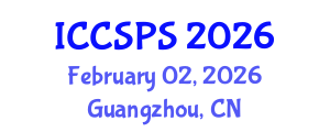 International Conference on Computer Science, Programming and Security (ICCSPS) February 02, 2026 - Guangzhou, China International Conference on Computer Science, Programming and Security (ICCSPS) February 02, 2026 - Guangzhou, China