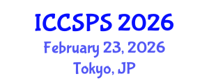 International Conference on Computer Science, Programming and Security (ICCSPS) February 23, 2026 - Tokyo, Japan International Conference on Computer Science, Programming and Security (ICCSPS) February 23, 2026 - Tokyo, Japan