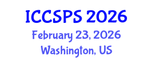 International Conference on Computer Science, Programming and Security (ICCSPS) February 23, 2026 - Washington, United States International Conference on Computer Science, Programming and Security (ICCSPS) February 23, 2026 - Washington, United States