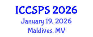International Conference on Computer Science, Programming and Security (ICCSPS) January 19, 2026 - Maldives, Maldives International Conference on Computer Science, Programming and Security (ICCSPS) January 19, 2026 - Maldives, Maldives