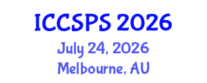 International Conference on Computer Science, Programming and Security (ICCSPS) July 24, 2026 - Melbourne, Australia International Conference on Computer Science, Programming and Security (ICCSPS) July 24, 2026 - Melbourne, Australia