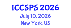 International Conference on Computer Science, Programming and Security (ICCSPS) July 10, 2026 - New York, United States International Conference on Computer Science, Programming and Security (ICCSPS) July 10, 2026 - New York, United States