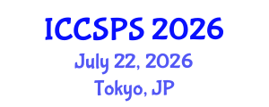 International Conference on Computer Science, Programming and Security (ICCSPS) July 22, 2026 - Tokyo, Japan International Conference on Computer Science, Programming and Security (ICCSPS) July 22, 2026 - Tokyo, Japan