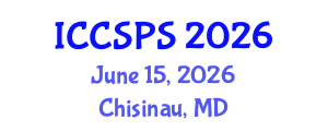 International Conference on Computer Science, Programming and Security (ICCSPS) June 15, 2026 - Chisinau, Republic of Moldova International Conference on Computer Science, Programming and Security (ICCSPS) June 15, 2026 - Chisinau, Republic of Moldova
