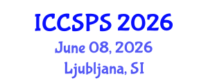 International Conference on Computer Science, Programming and Security (ICCSPS) June 08, 2026 - Ljubljana, Slovenia International Conference on Computer Science, Programming and Security (ICCSPS) June 08, 2026 - Ljubljana, Slovenia
