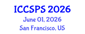 International Conference on Computer Science, Programming and Security (ICCSPS) June 01, 2026 - San Francisco, United States International Conference on Computer Science, Programming and Security (ICCSPS) June 01, 2026 - San Francisco, United States