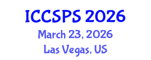 International Conference on Computer Science, Programming and Security (ICCSPS) March 23, 2026 - Las Vegas, United States International Conference on Computer Science, Programming and Security (ICCSPS) March 23, 2026 - Las Vegas, United States