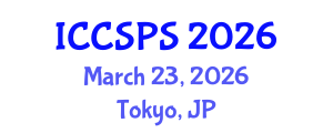 International Conference on Computer Science, Programming and Security (ICCSPS) March 23, 2026 - Tokyo, Japan International Conference on Computer Science, Programming and Security (ICCSPS) March 23, 2026 - Tokyo, Japan