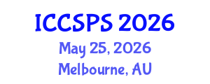 International Conference on Computer Science, Programming and Security (ICCSPS) May 25, 2026 - Melbourne, Australia International Conference on Computer Science, Programming and Security (ICCSPS) May 25, 2026 - Melbourne, Australia