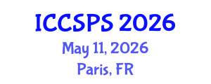 International Conference on Computer Science, Programming and Security (ICCSPS) May 11, 2026 - Paris, France International Conference on Computer Science, Programming and Security (ICCSPS) May 11, 2026 - Paris, France