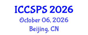International Conference on Computer Science, Programming and Security (ICCSPS) October 06, 2026 - Beijing, China International Conference on Computer Science, Programming and Security (ICCSPS) October 06, 2026 - Beijing, China