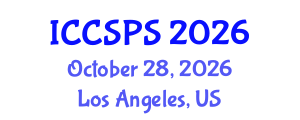 International Conference on Computer Science, Programming and Security (ICCSPS) October 28, 2026 - Los Angeles, United States International Conference on Computer Science, Programming and Security (ICCSPS) October 28, 2026 - Los Angeles, United States