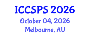 International Conference on Computer Science, Programming and Security (ICCSPS) October 04, 2026 - Melbourne, Australia International Conference on Computer Science, Programming and Security (ICCSPS) October 04, 2026 - Melbourne, Australia