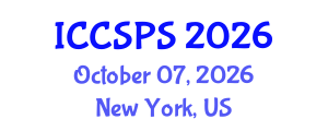 International Conference on Computer Science, Programming and Security (ICCSPS) October 07, 2026 - New York, United States International Conference on Computer Science, Programming and Security (ICCSPS) October 07, 2026 - New York, United States