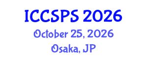 International Conference on Computer Science, Programming and Security (ICCSPS) October 25, 2026 - Osaka, Japan International Conference on Computer Science, Programming and Security (ICCSPS) October 25, 2026 - Osaka, Japan