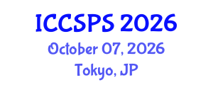 International Conference on Computer Science, Programming and Security (ICCSPS) October 07, 2026 - Tokyo, Japan International Conference on Computer Science, Programming and Security (ICCSPS) October 07, 2026 - Tokyo, Japan