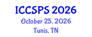 International Conference on Computer Science, Programming and Security (ICCSPS) October 25, 2026 - Tunis, Tunisia International Conference on Computer Science, Programming and Security (ICCSPS) October 25, 2026 - Tunis, Tunisia