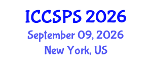 International Conference on Computer Science, Programming and Security (ICCSPS) September 09, 2026 - New York, United States International Conference on Computer Science, Programming and Security (ICCSPS) September 09, 2026 - New York, United States