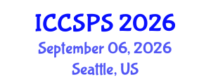 International Conference on Computer Science, Programming and Security (ICCSPS) September 06, 2026 - Seattle, United States International Conference on Computer Science, Programming and Security (ICCSPS) September 06, 2026 - Seattle, United States