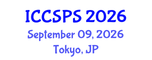 International Conference on Computer Science, Programming and Security (ICCSPS) September 09, 2026 - Tokyo, Japan International Conference on Computer Science, Programming and Security (ICCSPS) September 09, 2026 - Tokyo, Japan
