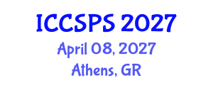 International Conference on Computer Science, Programming and Security (ICCSPS) April 08, 2027 - Athens, Greece International Conference on Computer Science, Programming and Security (ICCSPS) April 08, 2027 - Athens, Greece
