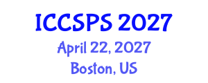 International Conference on Computer Science, Programming and Security (ICCSPS) April 22, 2027 - Boston, United States International Conference on Computer Science, Programming and Security (ICCSPS) April 22, 2027 - Boston, United States