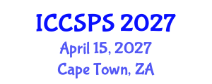 International Conference on Computer Science, Programming and Security (ICCSPS) April 15, 2027 - Cape Town, South Africa International Conference on Computer Science, Programming and Security (ICCSPS) April 15, 2027 - Cape Town, South Africa