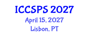 International Conference on Computer Science, Programming and Security (ICCSPS) April 15, 2027 - Lisbon, Portugal International Conference on Computer Science, Programming and Security (ICCSPS) April 15, 2027 - Lisbon, Portugal
