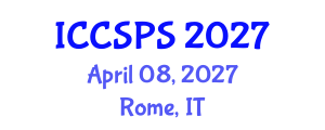 International Conference on Computer Science, Programming and Security (ICCSPS) April 08, 2027 - Rome, Italy International Conference on Computer Science, Programming and Security (ICCSPS) April 08, 2027 - Rome, Italy