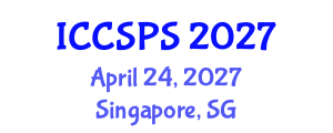 International Conference on Computer Science, Programming and Security (ICCSPS) April 24, 2027 - Singapore, Singapore International Conference on Computer Science, Programming and Security (ICCSPS) April 24, 2027 - Singapore, Singapore