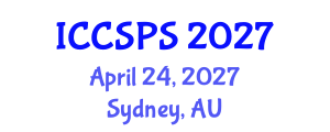International Conference on Computer Science, Programming and Security (ICCSPS) April 24, 2027 - Sydney, Australia International Conference on Computer Science, Programming and Security (ICCSPS) April 24, 2027 - Sydney, Australia