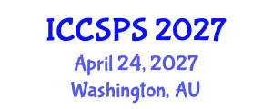 International Conference on Computer Science, Programming and Security (ICCSPS) April 24, 2027 - Washington, Australia International Conference on Computer Science, Programming and Security (ICCSPS) April 24, 2027 - Washington, Australia