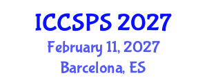 International Conference on Computer Science, Programming and Security (ICCSPS) February 11, 2027 - Barcelona, Spain International Conference on Computer Science, Programming and Security (ICCSPS) February 11, 2027 - Barcelona, Spain