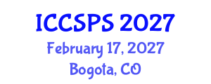 International Conference on Computer Science, Programming and Security (ICCSPS) February 17, 2027 - Bogota, Colombia International Conference on Computer Science, Programming and Security (ICCSPS) February 17, 2027 - Bogota, Colombia