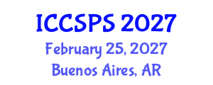 International Conference on Computer Science, Programming and Security (ICCSPS) February 25, 2027 - Buenos Aires, Argentina International Conference on Computer Science, Programming and Security (ICCSPS) February 25, 2027 - Buenos Aires, Argentina