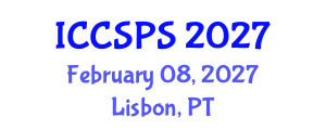 International Conference on Computer Science, Programming and Security (ICCSPS) February 08, 2027 - Lisbon, Portugal International Conference on Computer Science, Programming and Security (ICCSPS) February 08, 2027 - Lisbon, Portugal