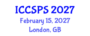 International Conference on Computer Science, Programming and Security (ICCSPS) February 15, 2027 - London, United Kingdom International Conference on Computer Science, Programming and Security (ICCSPS) February 15, 2027 - London, United Kingdom