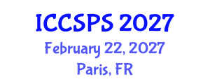 International Conference on Computer Science, Programming and Security (ICCSPS) February 22, 2027 - Paris, France International Conference on Computer Science, Programming and Security (ICCSPS) February 22, 2027 - Paris, France