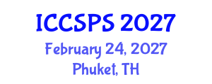 International Conference on Computer Science, Programming and Security (ICCSPS) February 24, 2027 - Phuket, Thailand International Conference on Computer Science, Programming and Security (ICCSPS) February 24, 2027 - Phuket, Thailand
