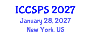 International Conference on Computer Science, Programming and Security (ICCSPS) January 28, 2027 - New York, United States International Conference on Computer Science, Programming and Security (ICCSPS) January 28, 2027 - New York, United States