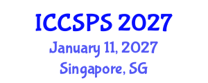 International Conference on Computer Science, Programming and Security (ICCSPS) January 11, 2027 - Singapore, Singapore International Conference on Computer Science, Programming and Security (ICCSPS) January 11, 2027 - Singapore, Singapore
