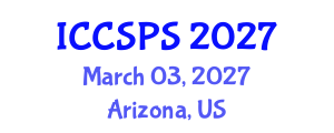 International Conference on Computer Science, Programming and Security (ICCSPS) March 03, 2027 - Arizona, United States International Conference on Computer Science, Programming and Security (ICCSPS) March 03, 2027 - Arizona, United States