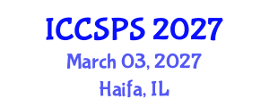 International Conference on Computer Science, Programming and Security (ICCSPS) March 03, 2027 - Haifa, Israel International Conference on Computer Science, Programming and Security (ICCSPS) March 03, 2027 - Haifa, Israel