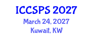 International Conference on Computer Science, Programming and Security (ICCSPS) March 24, 2027 - Kuwait, Kuwait