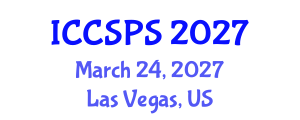International Conference on Computer Science, Programming and Security (ICCSPS) March 24, 2027 - Las Vegas, United States International Conference on Computer Science, Programming and Security (ICCSPS) March 24, 2027 - Las Vegas, United States
