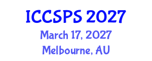 International Conference on Computer Science, Programming and Security (ICCSPS) March 17, 2027 - Melbourne, Australia International Conference on Computer Science, Programming and Security (ICCSPS) March 17, 2027 - Melbourne, Australia
